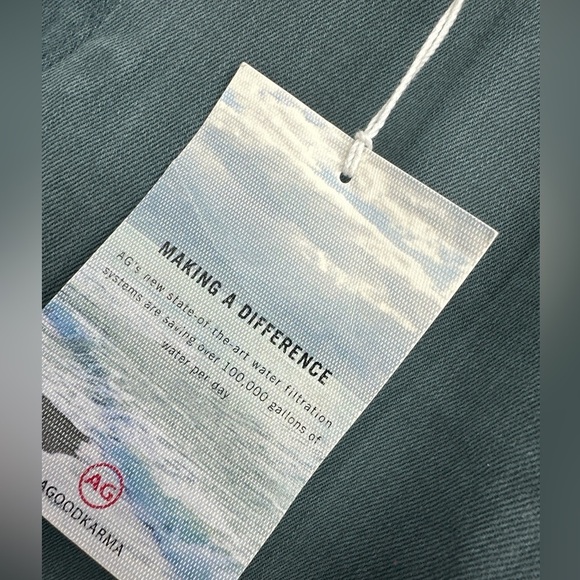 NEW Adriano Goldschmied (AG) l Prima Blue-gray Ankle Jeans Size 31 NWT - Picture 2 of 7